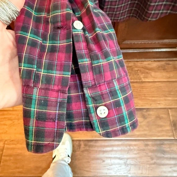 Ralph Lauren EUC custom fit, plaid Long
Sleeve Button-Down Cotton Shirt Size L - Picture 6 of 10